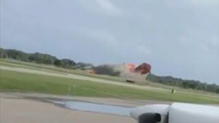 Pilot killed in plane crash at Stuart Air Show [upl. by Arenahs]