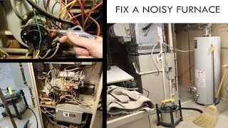 Furnace Making Noise  Fix Blower Motor [upl. by Winshell]