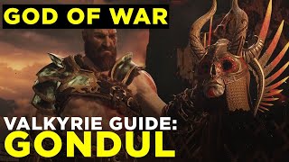 God of War Gondul the Valkyrie Boss Fight Guide [upl. by Nosyerg]