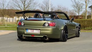 Honda S2000 Compilation  Donuts Slides Accelerations Sounds [upl. by Heshum]