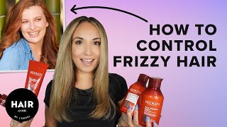 How To Control Frizz  Ask A Stylist  Haircom By LOreal [upl. by Zarihs241]