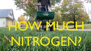 HOW TO calculate Nitrogen rates in GRANULAR Fertilizer [upl. by Stauder52]