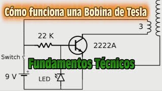 Como funciona una Bobina de Tesla  Fundamentos Tecnicos  Technical principles of a Tesla Coil [upl. by Elkin260]