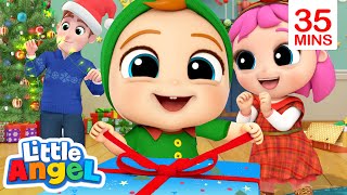 Christmas Songs  More Kids Songs amp Nursery Rhymes by Little Angel [upl. by Vladamar]