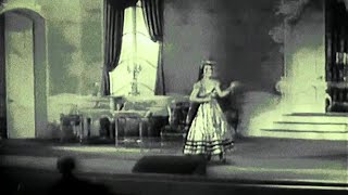 RARE FOOTAGE Il Barbiere di Siviglia Una voce poco fa  Lily Pons  Metropolitan Opera 1936 HD [upl. by Enner]