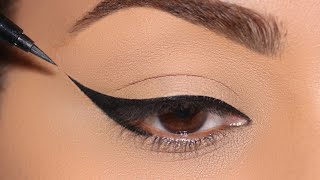 BIG Wing Eyeliner on HOODED Eyes 3 Ways [upl. by Austen]