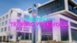 Three tips for training your voice  NPR Training  NPR [upl. by Ellenod479]