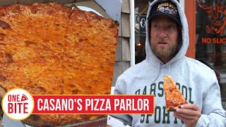 Barstool Pizza Review  Casanos Pizza Parlor Rutherford NJ [upl. by Gall]