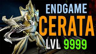 Endgame CERATA Build  Glaive level 9999 Warframe [upl. by Leba462]