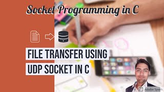 File Transfer using UDP Socket in C  Socket Programming [upl. by Nolyad]