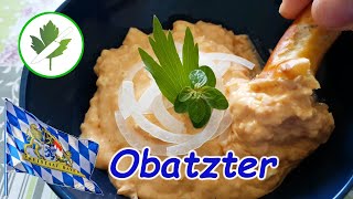 Obatzter  Obazda  Typisch bayrischer Brotaufstrich  Omas Rezept [upl. by Caressa]