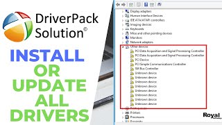 How to use Driverpack Solution Online  How to install drivers in Windows PC [upl. by Lynn]