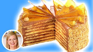 Professional Baker Teaches You How To Make DOBOS TORTE [upl. by Harlamert]