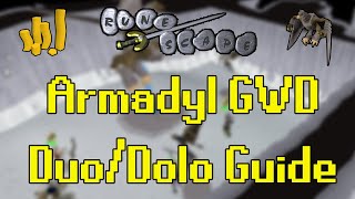 Old School RuneScape Armadyl GWD DuoDolo Guide [upl. by Aicilet]