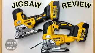 Dewalt Cordless DHandle and Barrel Grip Jigsaws 20v Review [upl. by Anailuy]