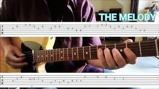 SPAIN Guitar Lesson with Chords Melody amp Solo Improvisation [upl. by Daron]