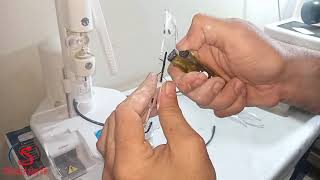 rimless eyeglasses ki fitting How to fit rimless eyeglasses star optical glass fitting [upl. by Tenom142]