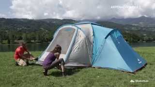 Quechua TENTE ARPENAZ FAMILY T 6 3 Montage [upl. by Buderus614]