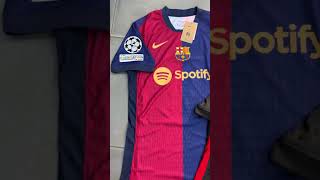 Unveiling the Stunning Barcelona 202425 Jersey [upl. by Mientao]