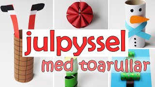 JULPYSSEL  enkla pyssel med toarullar [upl. by Oremor]