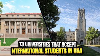 13 Universities in USA Accepting Most International Students [upl. by Yhtrod485]