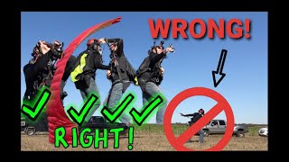 How To Kite a Paraglider Fundamentals of Ground handling and Common Mistakes Beginners Make [upl. by Eniahpets]