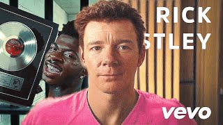 Rick Astley sings Industry Baby Lil Nas X [upl. by Oilalue]