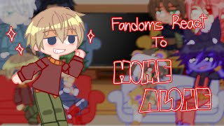 ❄️ Fandoms React to Home Alone ❄️ PART 18 [upl. by Ellerrehc]