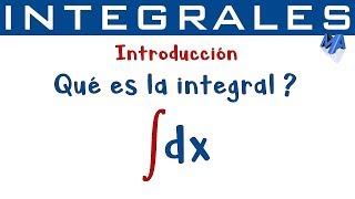 Integrales  Introducción [upl. by Elatia]