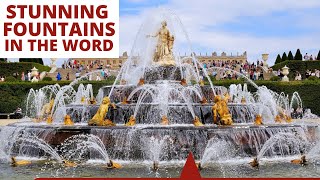 TOP 10 STUNNING FOUNTAINS IN THE WORLD [upl. by Sert]