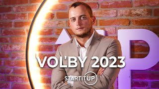 PARLAMENTNÉ VOĽBY 2023 Startitup pre teba pripravil exkluzívne volebné štúdio [upl. by Stephen]