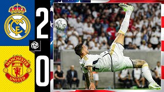 Real Madrid 20 Manchester United  Highlights  Houston [upl. by Howlan471]