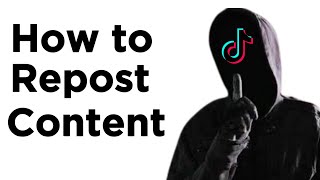 How to Post Unoriginal Content on Tiktok Creator Rewards Program  TikTok CRP [upl. by Smailliw]