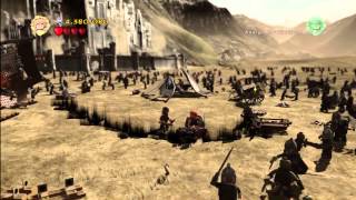 Lego Lord of the Rings Level 16The Battle Of Pelennor Fields  FREE PLAY  All Collectables  HTG [upl. by Teague]