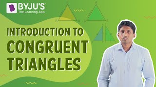 Introduction To Congruent Triangles  Class 7  Learn With BYJUS [upl. by Sakul]