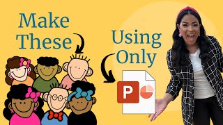 Create Your Own Clip Art Using POWERPOINT [upl. by Phelia]