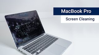 How to remove AntiGlareCoating from MacBook Pro EXTREMELY EFFICIENT [upl. by Wrennie]