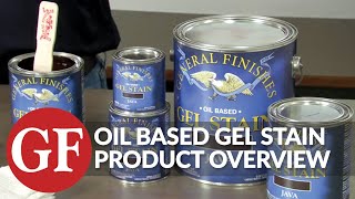 Gel OilBased Stain Product Overview  General Finishes [upl. by Olvan878]