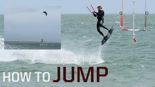 How to Jump KITESURFING [upl. by Misty]