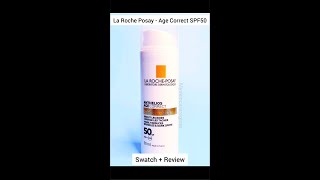 La Roche Posay  Anthelios Age Correct SPF50  Swatch  Review [upl. by Katz]