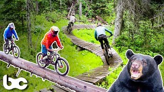 Sun Peaks Bike Park Opening Weekend BEARS INCLUDED [upl. by Garling]