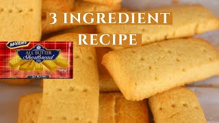 Scottish Shortbread Cookies RecipeHomemadeEasy recipe [upl. by Ocnarf243]