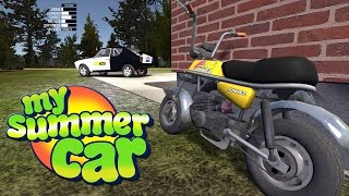 PIERWSZA JAZDA NA MOTORYNCE  My Summer Car 54 [upl. by Marrilee362]