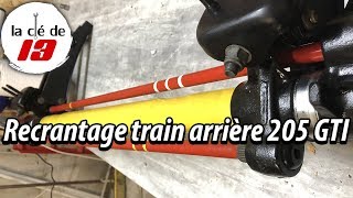 Réglage train arrière 205 GTI [upl. by Kcirderf]