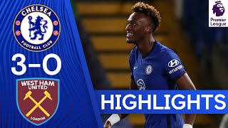 Chelsea 30 West Ham United  Thiago Silva amp Tammy Abraham Score to Claim Derby Victory  Highlights [upl. by Bendix]