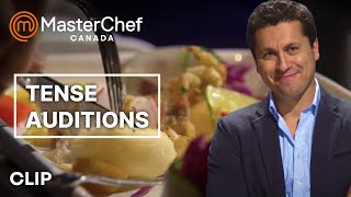 Eric Chongs Tense Audition  MasterChef Canada  MasterChef World [upl. by Yhtomot498]