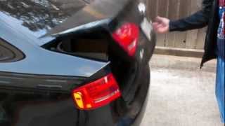 audi a4 tail light replacement [upl. by Hatokad59]