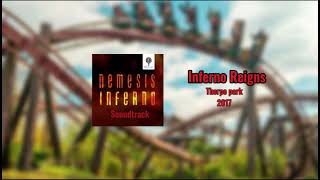 Thorpe Park  Inferno Reigns 09  Thorpe Park Soundtrack [upl. by Trofmoc]