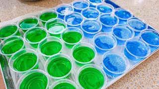 I Made Jello Shots For My Birthday  Adult Jello Shots [upl. by Imnubulo424]