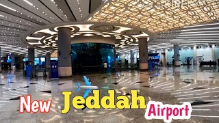 New Jeddah Airport  king abdulaziz international airport terminal 1 [upl. by Annawd]